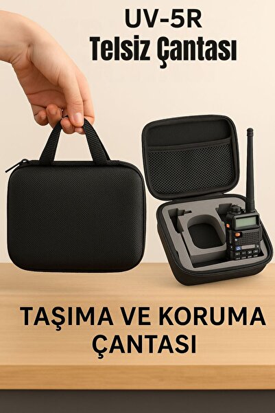 Kelepir Fırsatlar UV-5R Uyumlu Telsiz Taşıma ve Koruma Çantası