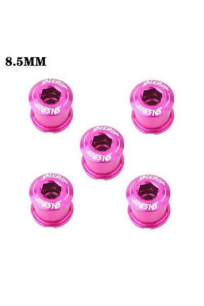 Choice HA 5Pcs 8.5 Pink HASSNS Chainring Bolts 5Pcs Integrated Crankset Mtb Chainwheel Screws Monoplate Cra
