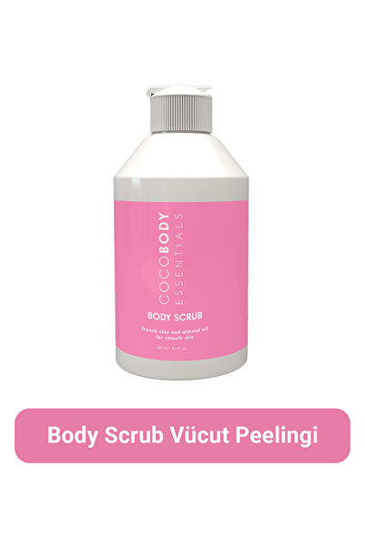 Coco Body Body Scrub Çilek&Batık Karşıtı, Cilt Pürüzsüzleştirmeye Yardımcı Hi...