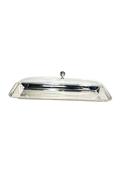 ALMASA Large rectangular tray with acrylic lid