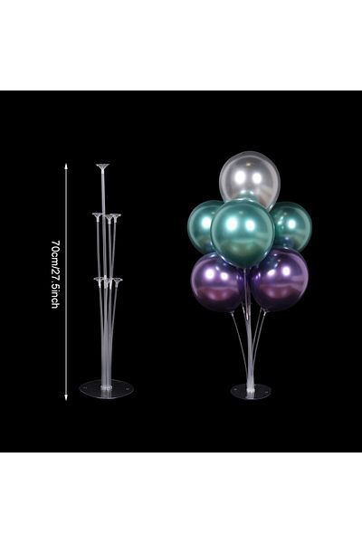 Choice as picture 1 Balloon Support Balloon Stand Holder Balloon Stick Tubes Wedding Birthday Party Decorat