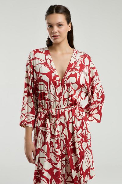 Arnetta Women's Half Sleeve Pajama Set with Thin Strap Bustier and Dress
