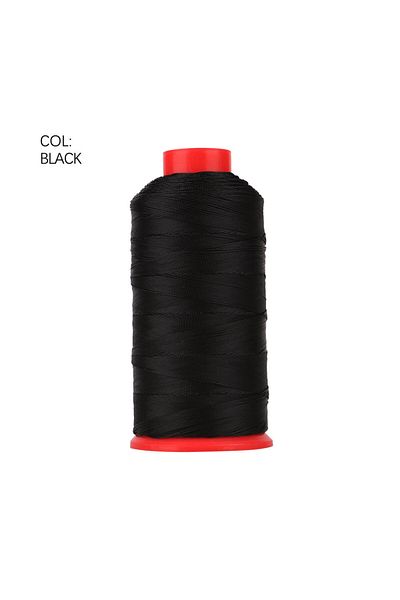Choice Black 4 Ounces TEX135 High Tenacity Bonded Nylon Thread 750 Yds Leather Canvas Upholstery Shoe Tents