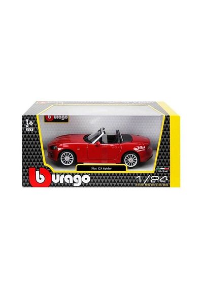 Sunman 21083 Burago 1:24 Fiat 124 Spider Model Car