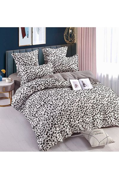 CHIRASO CHIRASO Linen, FINET 6 Pieces, Classic Sheet 234x240cm, Cheerful and Colorful Print