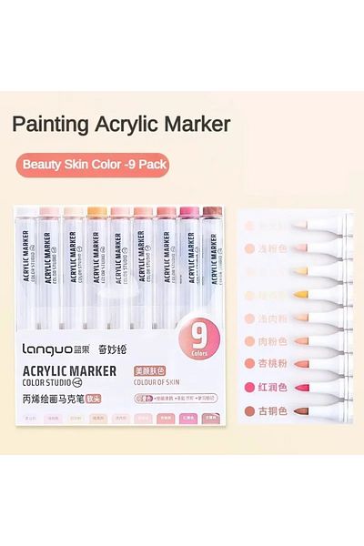 Choice Set D 9/144 Colors Acrylic Paint Art Marker Pen DIY Painting Drawing for Card Ceramic Stone Mug Glas