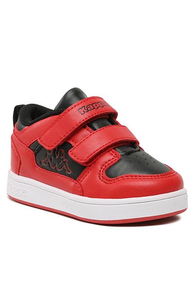 Kappa Teniși negri pentru băieți KAPPA-280014M LINEUP LOW M 2011 ROȘU/NEGRU