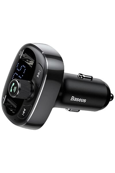 Baseus Baseus S-09 Bluetooth FM modulator, 2 x USB-A, 1 x microSD