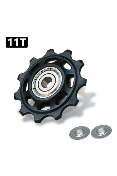 Choice 11T 11T 12T 13T 14T Bearing Wheel Pulley Bicycle MTB Road Rear Guide Wheel Bike Rear Derailleur Pull