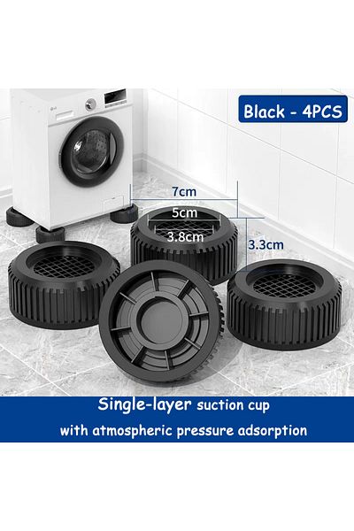 Choice 4 Pcs 4 Pcs 3.3CM 4pcs Anti Vibration Feet Pads Rubber Mat Slipstop Silent Dampers Stand Universal W