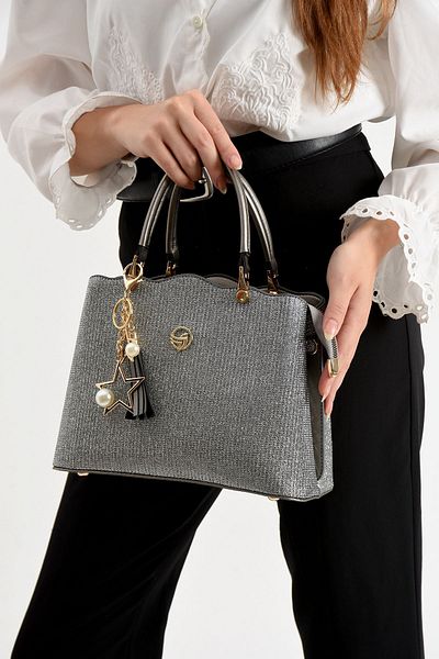 STYLE BAGS Stylebags Tassel Women's Shoulder and Crossbody Bag 17X24 Size