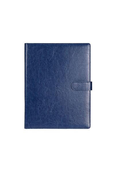 Choice Blue Multifunctional A4 Conference Folder Business Stationery Folder Leather Contract File Folders