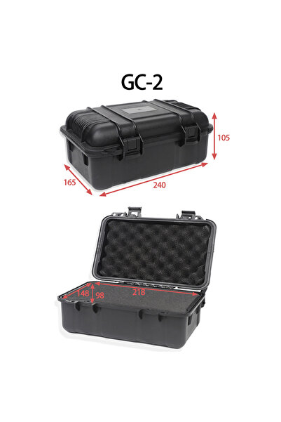 Choice3 كما هو موضح، صندوق أدوات بلاستيكي محكم الإغلاق ومقاوم للماء، صندوق مع...