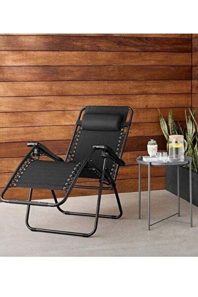 House One كرسي استلقاء قابل للطي للاستخدام في الهواء الطلق - كرسي استرخاء قاب...