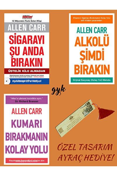 Butik Yayınları Sigarayı Şu Anda Bırakın - Alkolü Şimdi Bırakın - Kumarı Bıra...