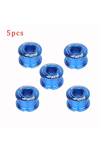Choice HA 5Pcs Blue HASSNS Chainring Bolts 5Pcs Integrated Crankset Mtb Chainwheel Screws Monoplate Cranks