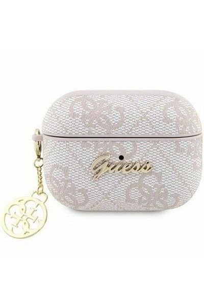 Guess Guess 4G Script Charms Protective Case for AirPods Pro 2, Pink