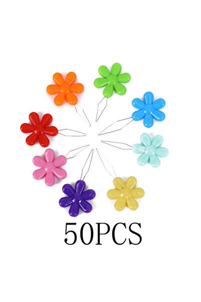 choice2 B-50PCS 5-50 قطعة إبرة خيط لون عشوائي لكبار السن جهاز إبرة الخياطة السهلة أداة دليل الخيط Gar