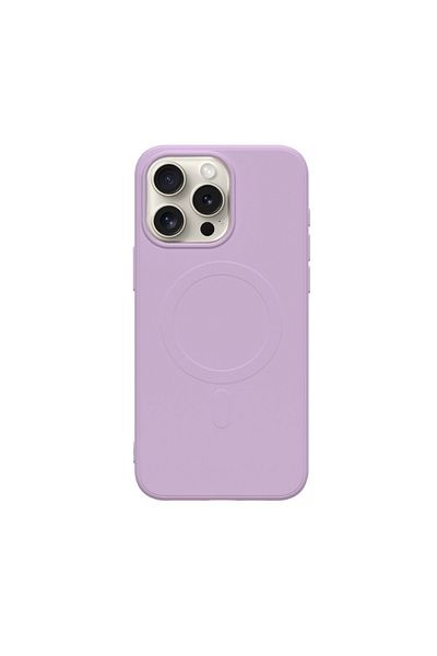 Cellara CAPAC PROTECTIE SPATE CELLARA TPU SOFT MAGSAFE PENTRU IPHONE 15 PRO MAX - MOV DESCHIS