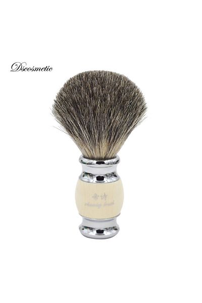 Choice vintage hand-crafted pure Badger Hair with Resin Handle metal base Shaving Brush for men's gro...
