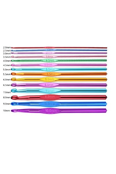 Choice مجموعة إبر حياكة من النوع 1 بأحجام متعددة وألوان عشوائية ومجموعة خطافا...