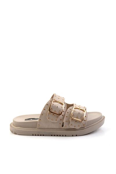 Bambi Beige Women's Slippers K04666013172