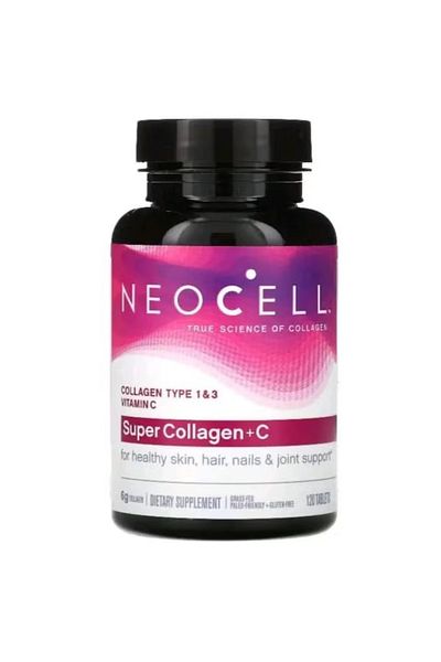 Neocell Super Collagen Type 1 & 3 Plus Vitamin C Tablets - 250 Tablets