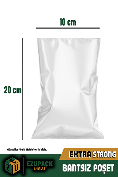 ASTOR AMBALAJ 100 Adet 10x20Düz (BANTSIZ) Şeffaf Jelatin Parlak Kurabiye Aksesuar Poşeti Ambalaj Paketi