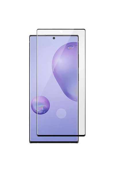 Cellara CELLARA 3D FULL COVER ULTRA SONIC GLASS SCREEN PROTECTION FILM FOR SAMSUNG S22 ULTRA BLACK
