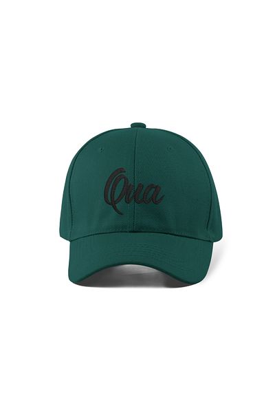 QUATEX Green Sports Hat with Cross Embroidery Unisex Adjustable Velcro Back It Is a Quality Product