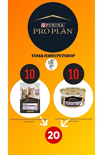 Pro Plan TOM&JERRYPETSHOP-Proplan Baby Kitten Yavru Kedi Ve Emziren Anne Yaş ...