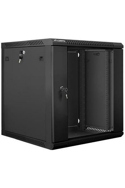 Lanberg Cabinet metalic Lanberg WF01-6612-10B, 19", 12U, 600 x 600