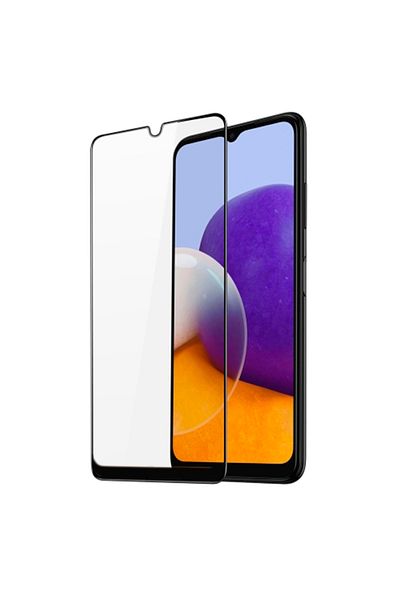 Cellara CELLARA 2.5 FULL GLUE GLASS SCREEN PROTECTOR FOR SAMSUNG GALAXY A22 5G - BLACK