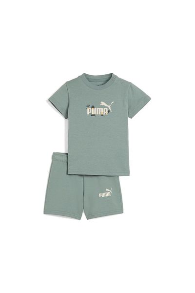 Puma Sandy Adventures Baby Green Tracksuit Set