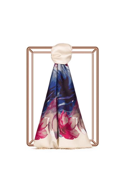 ipekevi Beige Silk Shawl 7133