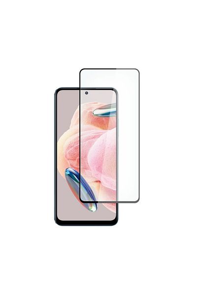 Cellara CELLARA 2.5 FULL GLUE GLASS SCREEN PROTECTION FILM FOR REDMI NOTE 12 4G - BLACK