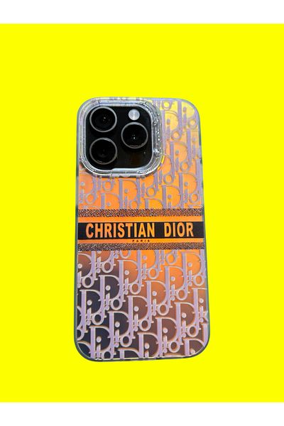 Christian Dior Carcasă de telefon compatibilă cu iPhone 13, culoarea Chameleon