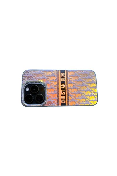Christian Dior Carcasă de telefon compatibilă cu iPhone 13, culoarea Chameleon
