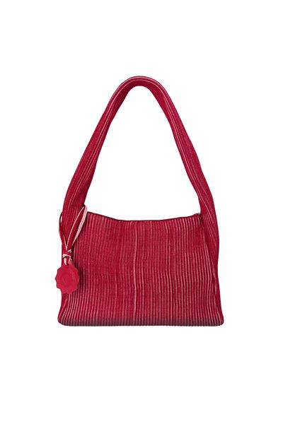 D'ylla Atelier Women's Shoulder Bag from Freya Series - Red Midi