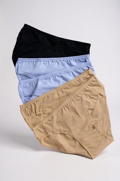 Katmirra 6-Piece Teenage Girls' Panties (Size S/M for Ages 13-18)