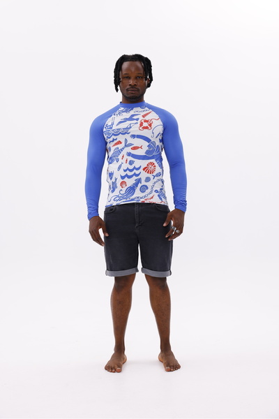 NEPTUNUS SHOP UPF50,ERKEK UZUN KOLLU RASHGUARD,DALIŞ,YELKEN,SÖRF,SCUBA