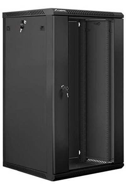 Lanberg Cabinet metalic Lanberg WF01-6622-10B, 19", 22U, 600 x 600