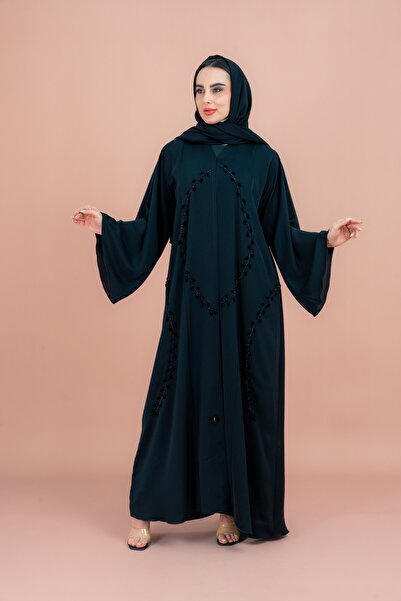 IKKXA عباية إماراتية أنيقة مصنوعة يدويًا