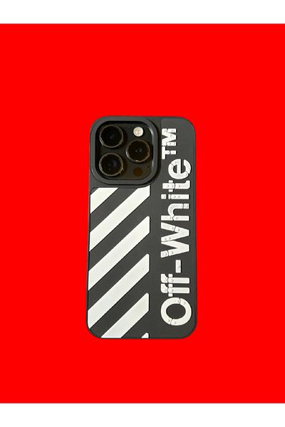 OFF WHITE Phone case compatible with iPhone 14 Off White