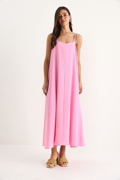 Bianco Lucci Women's Rope Strap Lined Flowing Comfortable Summer Dress 5247 60281074