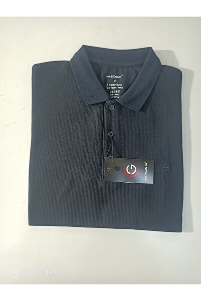 ercan triko Регулярний крій без кишень, футболка з коміром WAFFLE