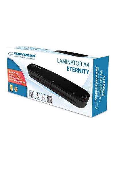 ESPERANZA Laminator Esperanza Eternity 94938, A4, 80 - 125 microns, 250 mm/minute