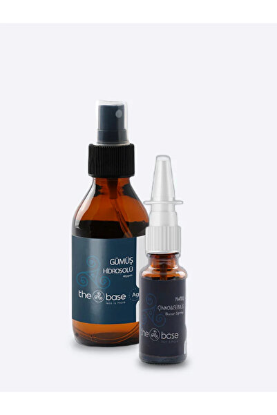 the base less is more Gümüş Hidrosolü 100 ml sprey + Çinko & Gümüş Hidrosol S...