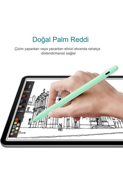 gökmer متوافق مع iPad Air مقاس 13 بوصة (السابع قلم لوحي بلوتوث 2025 متوافق مع معالج الجيل M2