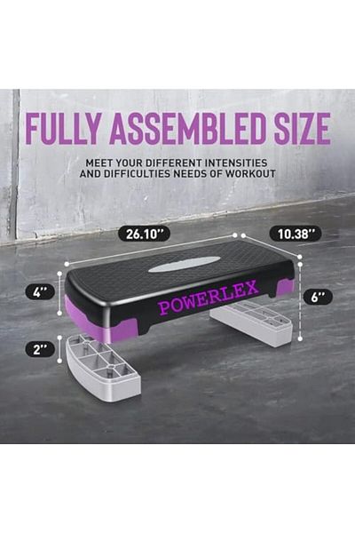 Proxima Health & Fitness POWERLEX® Adjustable Ultimate Aerobic Step Platform